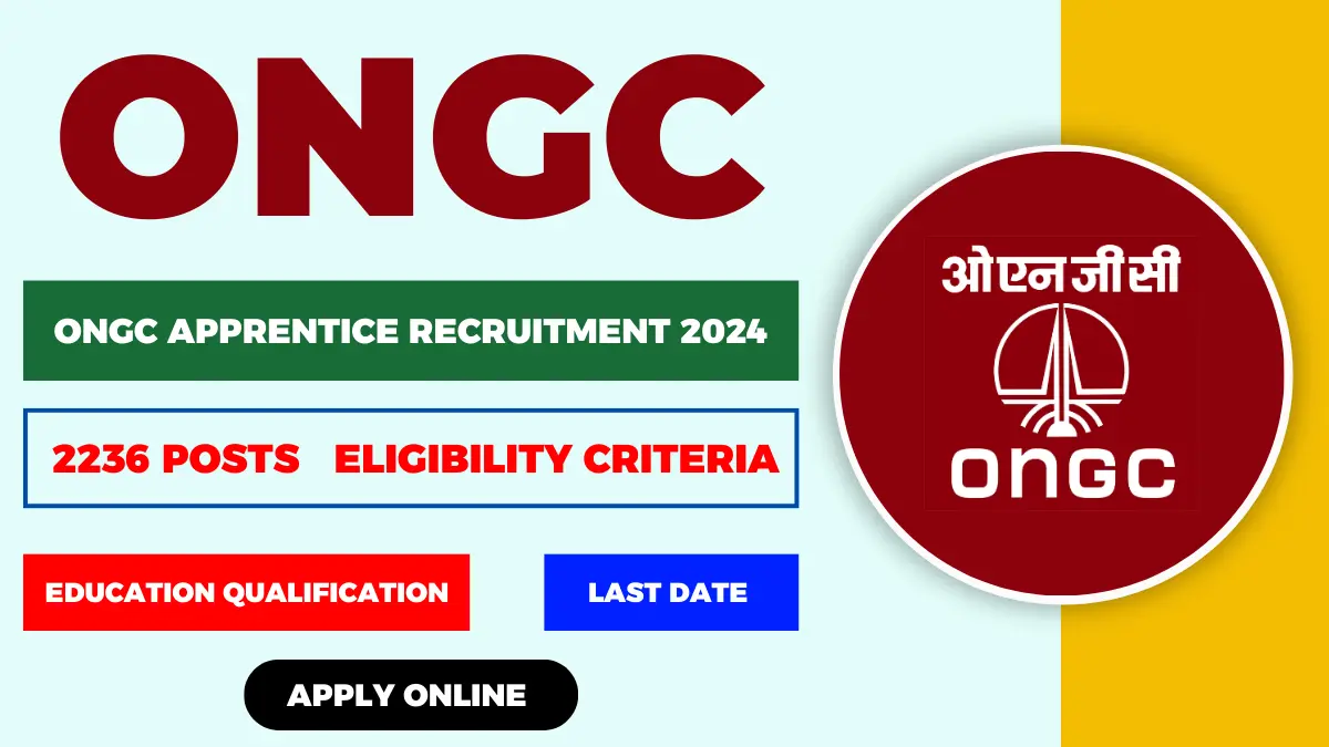 ONGC Recruitment 2024: