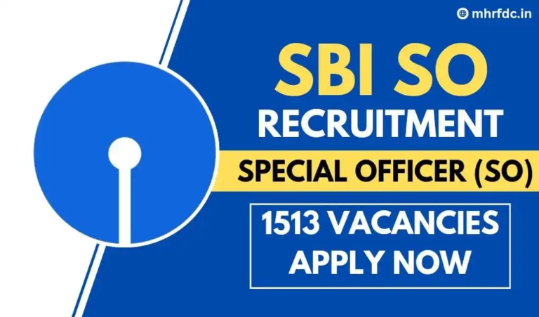 SBI SO Recruitment 2024,