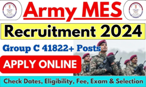 VArmy MES Recruitment 2024 Apply Online