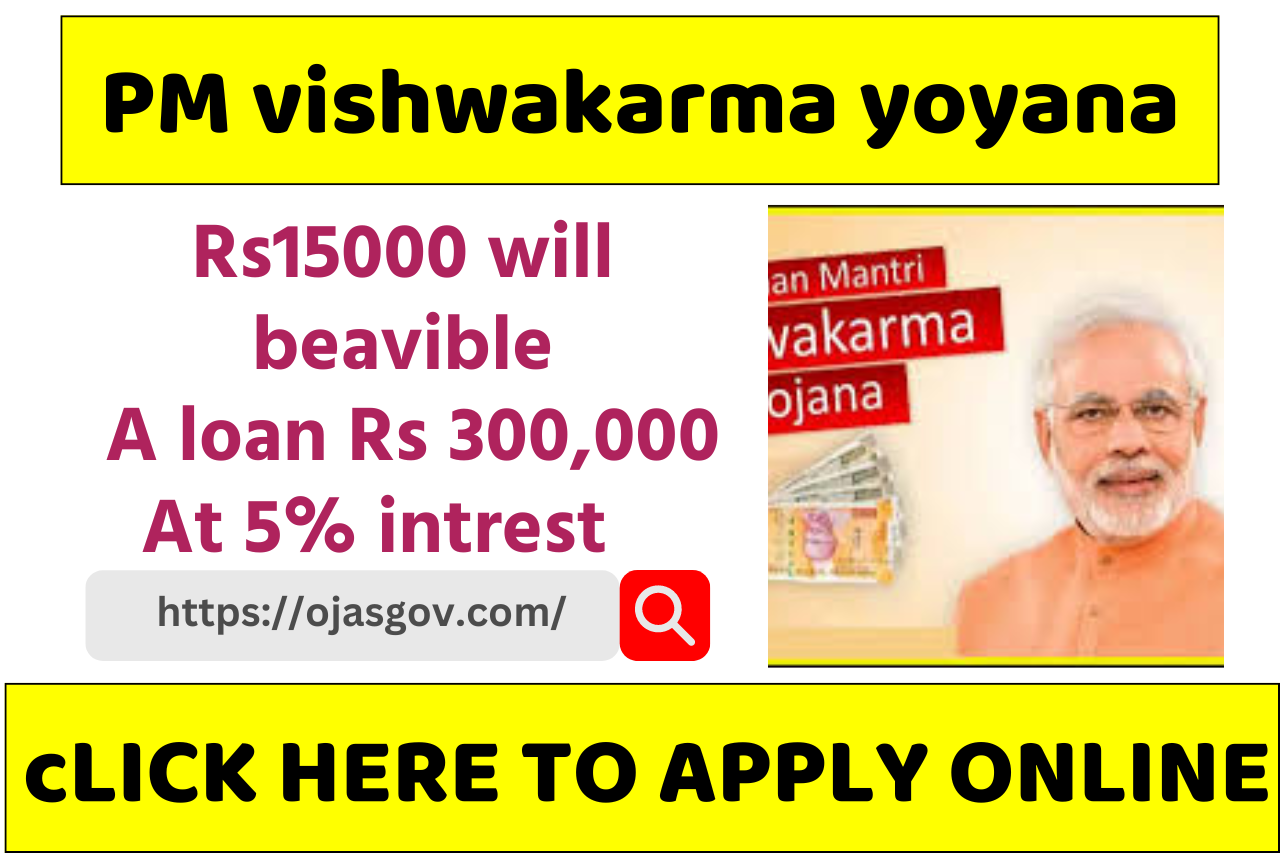 PM Vishwakarma Yojana ₹ 15000 Form Status Check