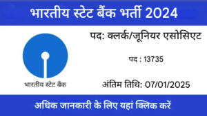 State Bank of India Recruitment 2024: